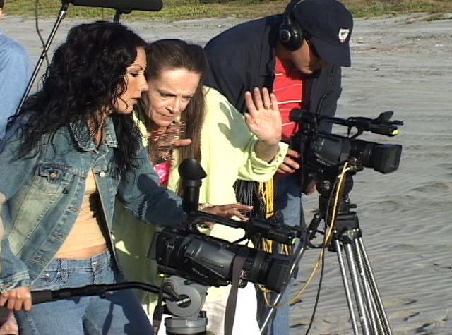 Filming La Voz